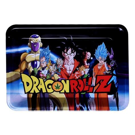 Broly, which was released in 2018. Dragon Ball WeedZ Main Cast Marijuana Herb Rolling Tray ...