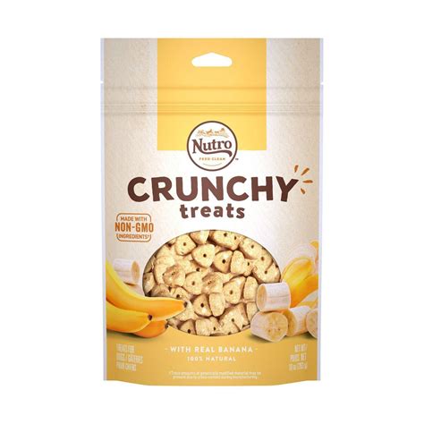 Nutro Crunchy Dog Treats Real Banana Baxterboo