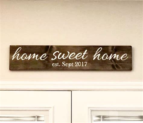 Pin By Kelsey Bevins On Home Decor Home Signs Established Sign