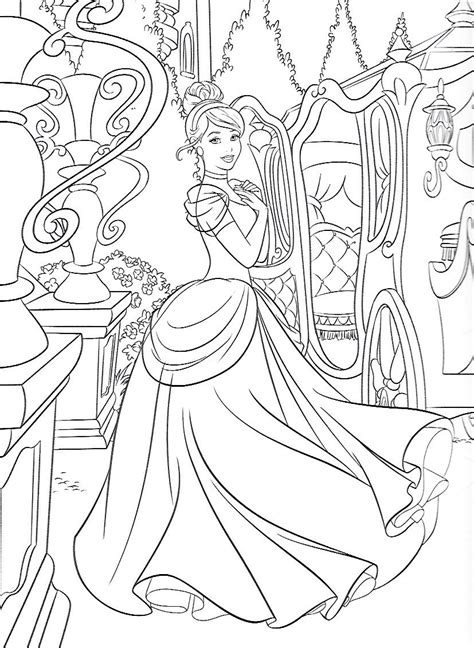 Free Printable Princess Coloring Pages For Adults Wickedgoodcause