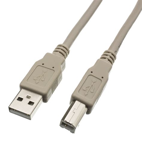 Usb is supposedly universal, but there are so many different types of usb cables and connections. 3ft USB 2.0 Printer Cable, Type A to B