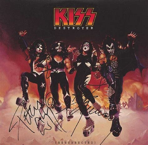 Kiss Signed Destroyer Resurrected Album