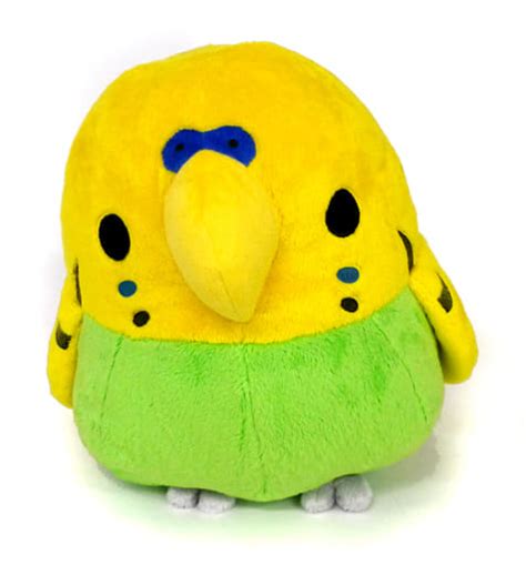 Blue Parakeet Yellow Green Plush Toy 3l Mummy Toy Hobby