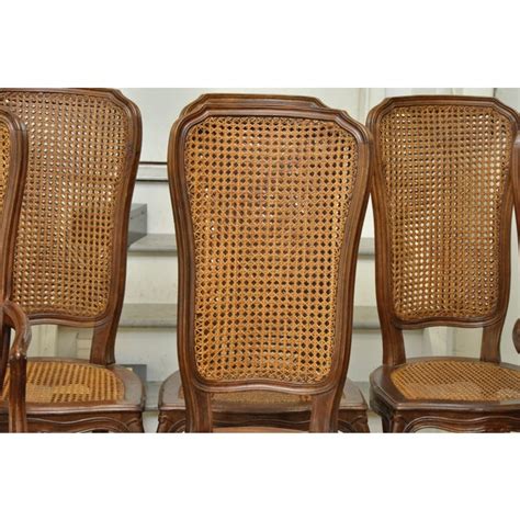 Needless to say i was obliged to help them make more space on the store floor for only $50. Vintage Double Cane Back Dining Chairs - Set of 6 | Chairish
