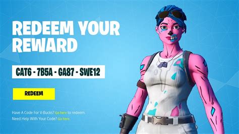 I Got Pink Ghoul Trooper Skin Codes In Fortnite Full Tutorial On How