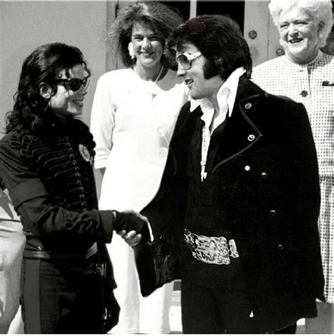 Two Musical Icons Gone Far Too Young💙 Michael Jackson And Elvis Young