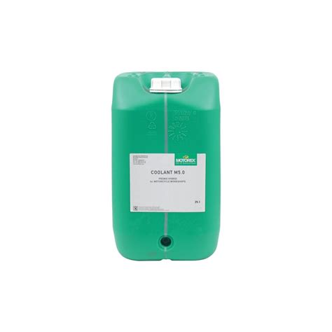 What's the difference between green and orange coolant? MOTOREX GREEN COOLANT PRE MIX HYBRID M5.0 25 LT
