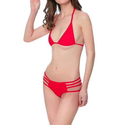 Aliexpress Com Buy Red Bikini Backless Swimsuit My Xxx Hot Girl