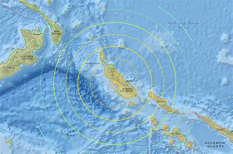 Papua New Guinea Earthquake Massive 79 Magnitude Quake Sparks Tsunami