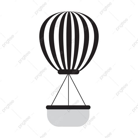 Parachutes Clipart Hd Png Black And White Striped Parachute Parachute