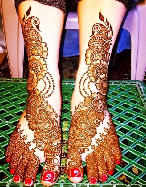 Beautiful Bridal Mehndi Designs For Legs Happybirthday4hindi