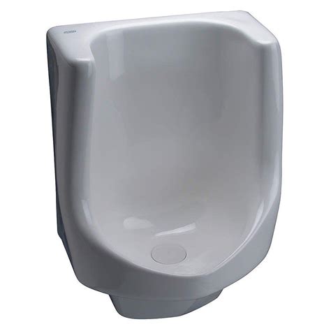 Zurn Waterless Urinal In White Z5795 The Home Depot