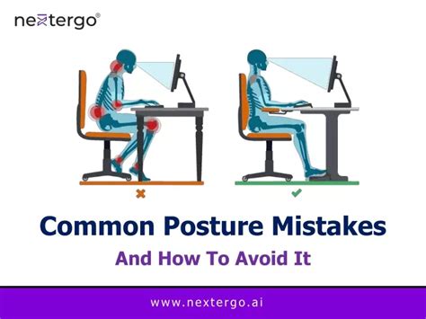 Ppt Common Posture Mistakes And How To Avoid It Powerpoint