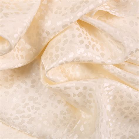 Silk Crepe De Chine Cream Pebble Bloomsbury Square Dressmaking Fabric