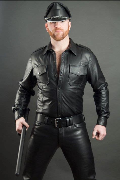 Pin Auf Men In Leather