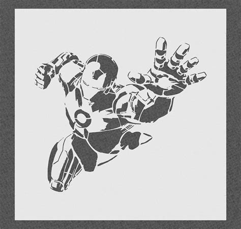 Iron Man Stencils