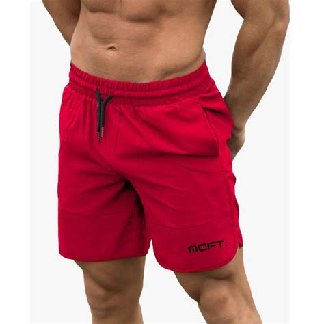Slim Fit Gym Shorts For Men