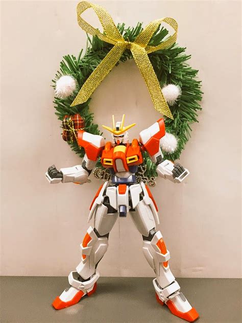 Gundam Guy Merry Christmas Have A Wonderful And Fun Filled Burning