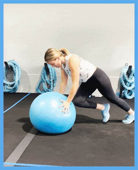 15 Stability Ball Exercises That Burn Out Every Muscle Group Purewow
