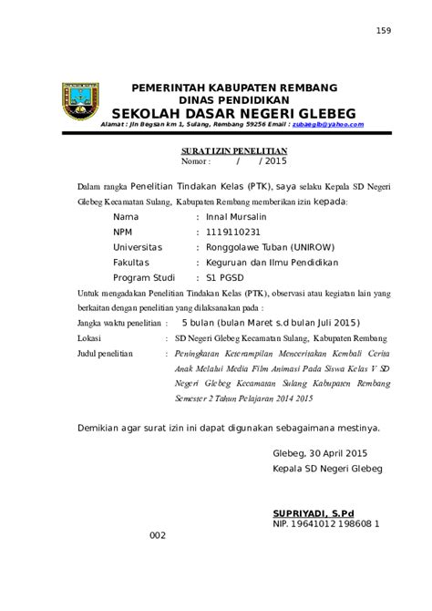 Cara pembuatan kuisioner untuk skripsi yang baik d. Contoh Surat Pernyataan Wawancara Skripsi - 4 Contoh Surat ...