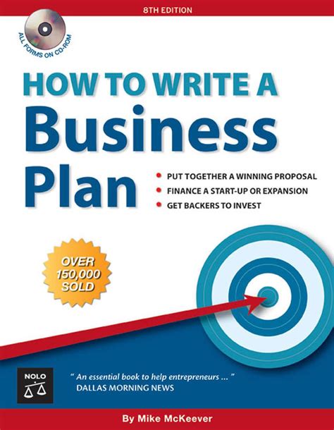 How To Write A Business Plan 8th Editioncoffee With E Books