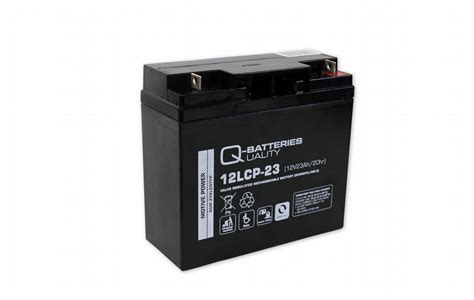 Q Batteries 12lcp 23 12v 23ah Lead Acid Battery Cycle Type Agm