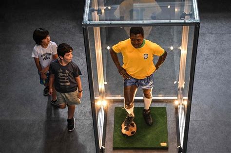 Football At Pele Museum Fans Proud Of Ailing Football Icons Legacy