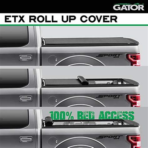 Gator Etx Soft Roll Up Truck Bed Tonneau Cover 53112 Fits 2015