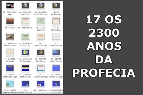 Tema 17 As 2300 Tardes E Manhãs Slides Para Conferências Mais Relevante