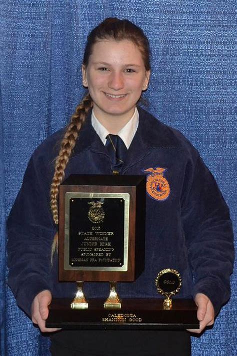 Caledonia Ffa Earns Top Honors At State Competition Mlive Com