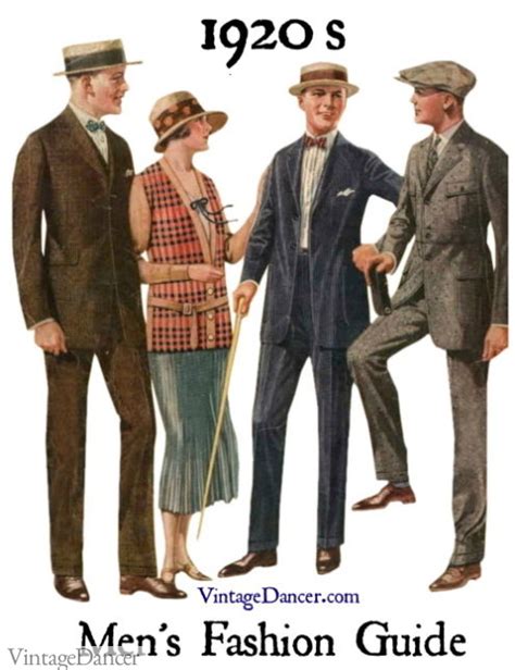 1920s Mens Fashion What Did Men Wear In The 1920s
