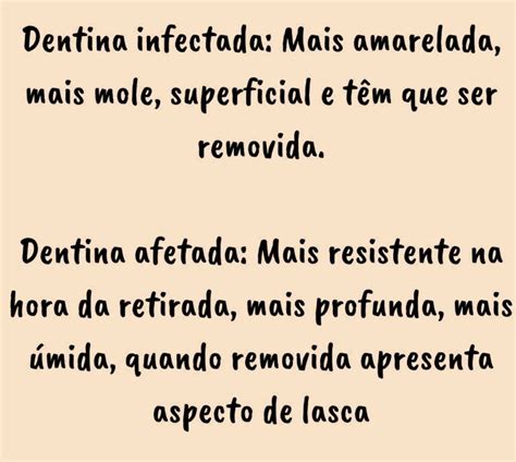 Dentina Afetada E Infectada