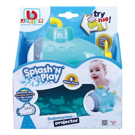 Toysmith Splash N Play Submarine Projector Bath Toy