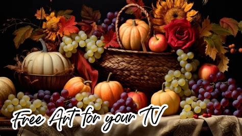 Thanksgiving Day Free Tv Wallpaper Thanksgiving Table Home Decor 3hrs
