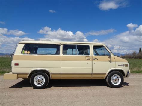 1978 Chevrolet G30 Beauville Sportvan Survivor Barn Find Hippie Boogie