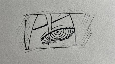 How To Draw Rinnegan In 2 Minutes Step By Step Naruto Anime Sketch