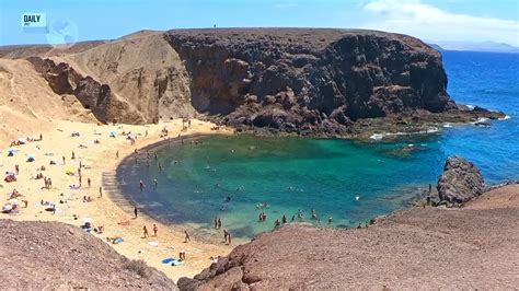 Playa De Papagayo An Amazing Place In LANZAROTE Canary Islands YouTube