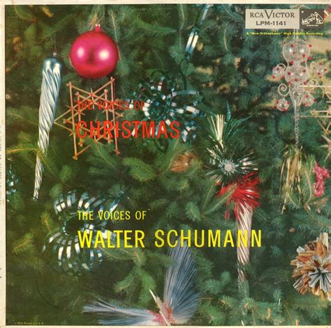 A Christmas Yuleblog The Voices Of Walter Schumann The Voices Of Christmas