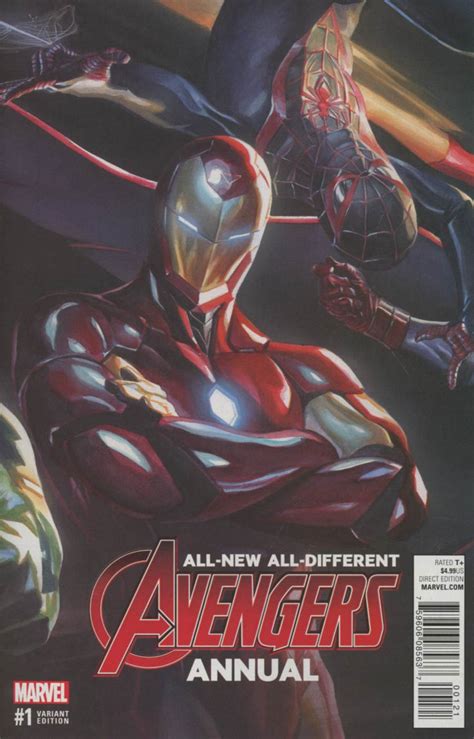 All New All Different Avengers Annual 1 Cover B Variant Alex Ross