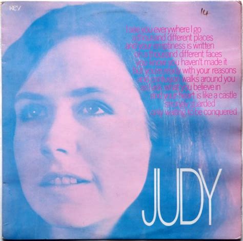 Judy Mackenzie Judy 中古レコード・中古cdのdisk Market中古盤 廃盤 レア盤