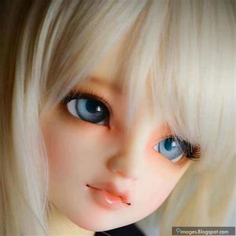 Cute Sad Doll Girl Face