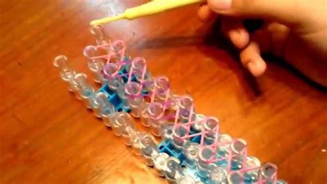 Rainbow Loom Design 1 Single Chain Bracelet Youtube