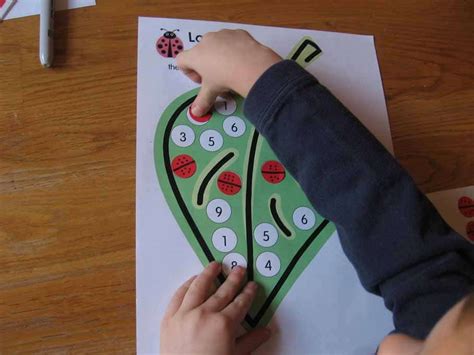 Number Recognition Activity Ladybugs On A Leaf The Measured Mom