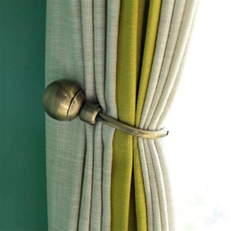 Metal Golden Curtain Holder Window Curtain Decorative Accessories