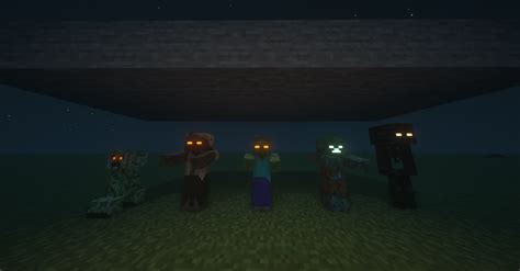 Mob Glowing Eyes For Minecraft 1163