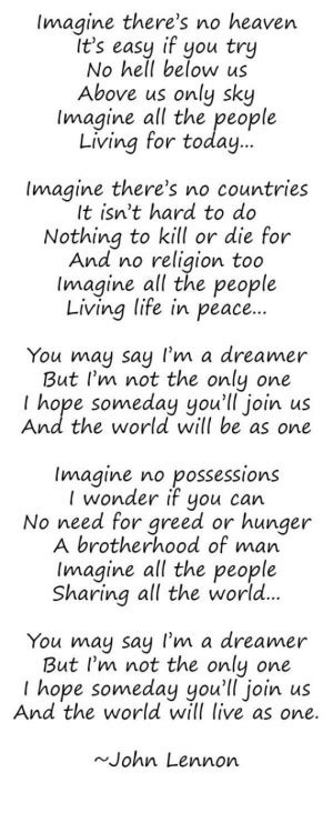 Famous Quotes John Lennon Lyrical Quotesgram