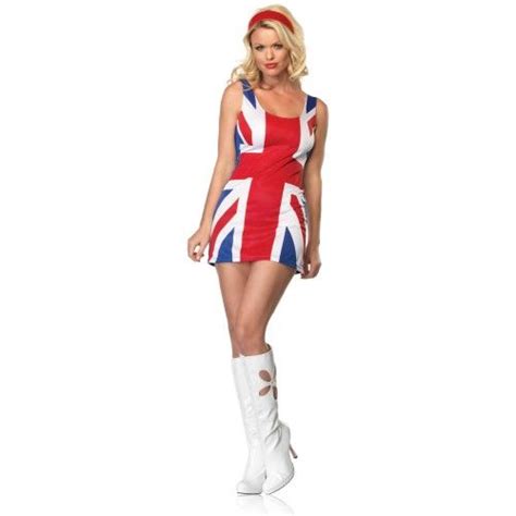 Britanica Sexy British Flag Dress Superhero Fancy Dress Uk Fancy Dress