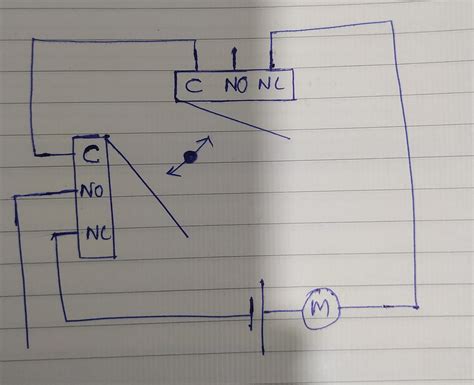 Relay Motor With Two Endstops Using Limit Switches Electrical