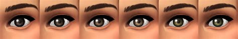 Mod The Sims Sparkly Eyes Maxis Match Default Replacements