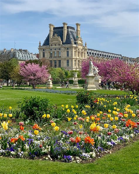 A Walk Through The Tuileries In The Spring Tuileries Garden Paris In Spring Paris Travel